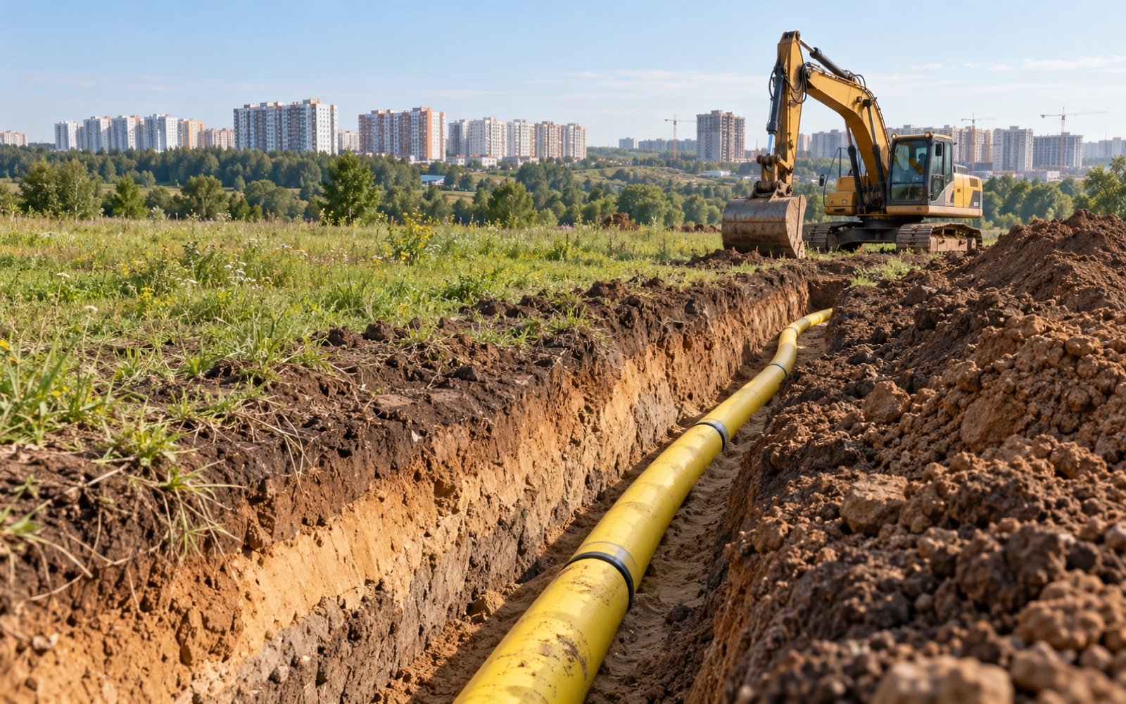 Газопровод низкого давления